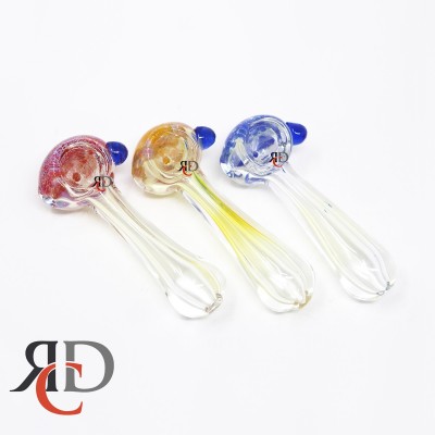 GLASS PIPE FUMED KNOBBY GP2666 1CT